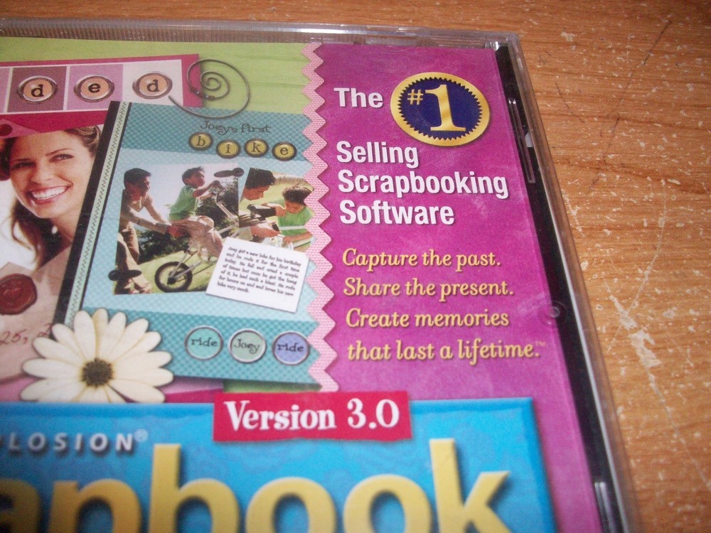 Art Explosion Scrapbook Factory Standard Version 3.0 CD ROM WIN 98/2000/ME/XP