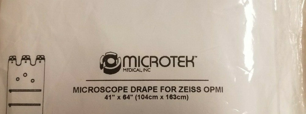 (N) Microtek Microscope Drape for Zeiss OPMI, Ref: 4945 (B942)