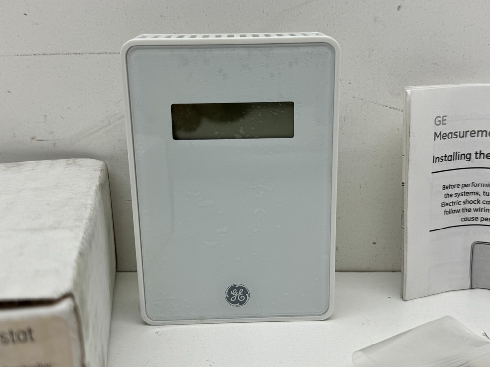 GE Sensing T8100-D Ventostat CO2 Ventilation Controller TMP, LCD, WHT