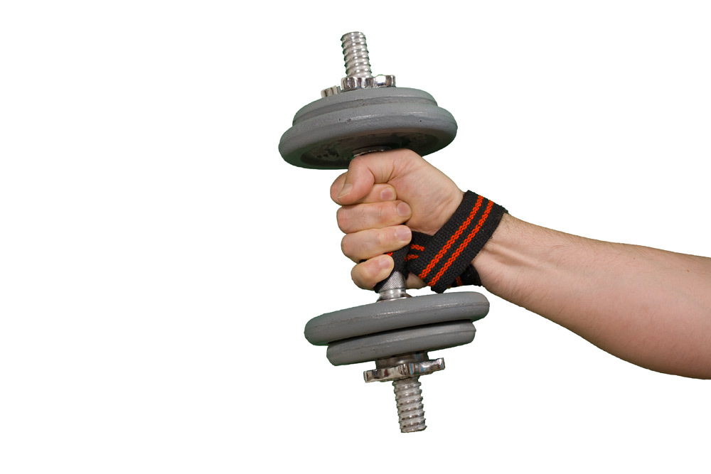 Wrist Wraps 1 Pair + Lifting Straps 1 Pair Bundle Weightlifting Powerlifting