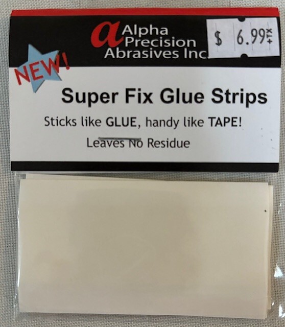 Alpha Abrasives #0501: Super Fix Glue Strips