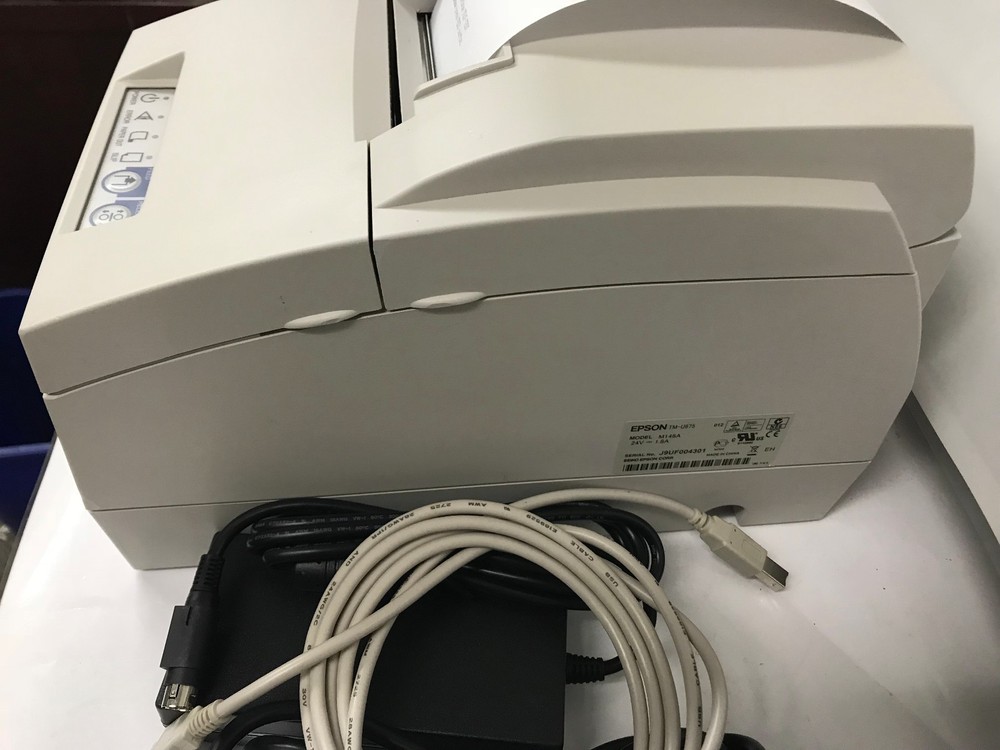 Epson TM-U675 M146A White POS Receipt Printer USB - Fully refurbished
