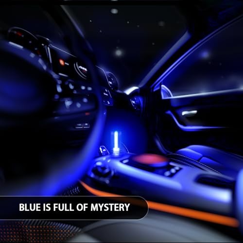 Mini USB Touch Control LED Ambient Light -4 Lighting Modes Blue