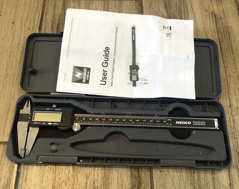 Neiko 01407A Electronic Digital Caliper with Extra Large LCD Screen | 0 - 6
