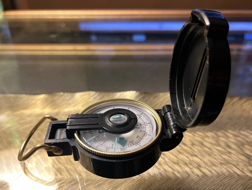 Engineer Lensatic Vintage Pocket Field Compass