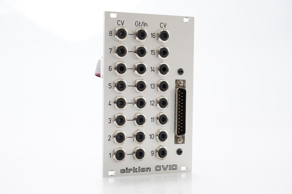 Sequentrix Cirklon CVIO Euro BOB Breakout Module w/ CV Patch Cable #52846