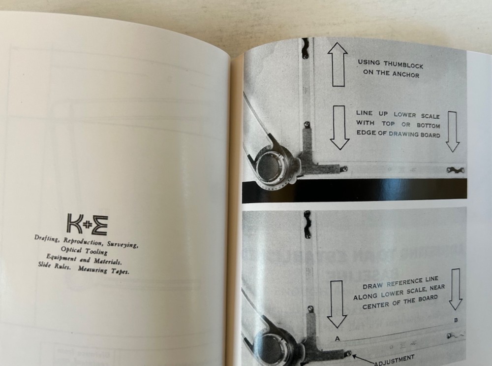 Drafting User Manual K&E PARAGON FULL SIZE MACHINE.