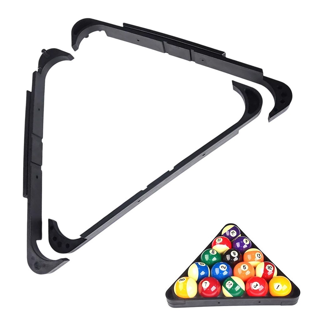 Efficient Billiard Rack for Quick Game Setup Transform from Triangle to Diamond