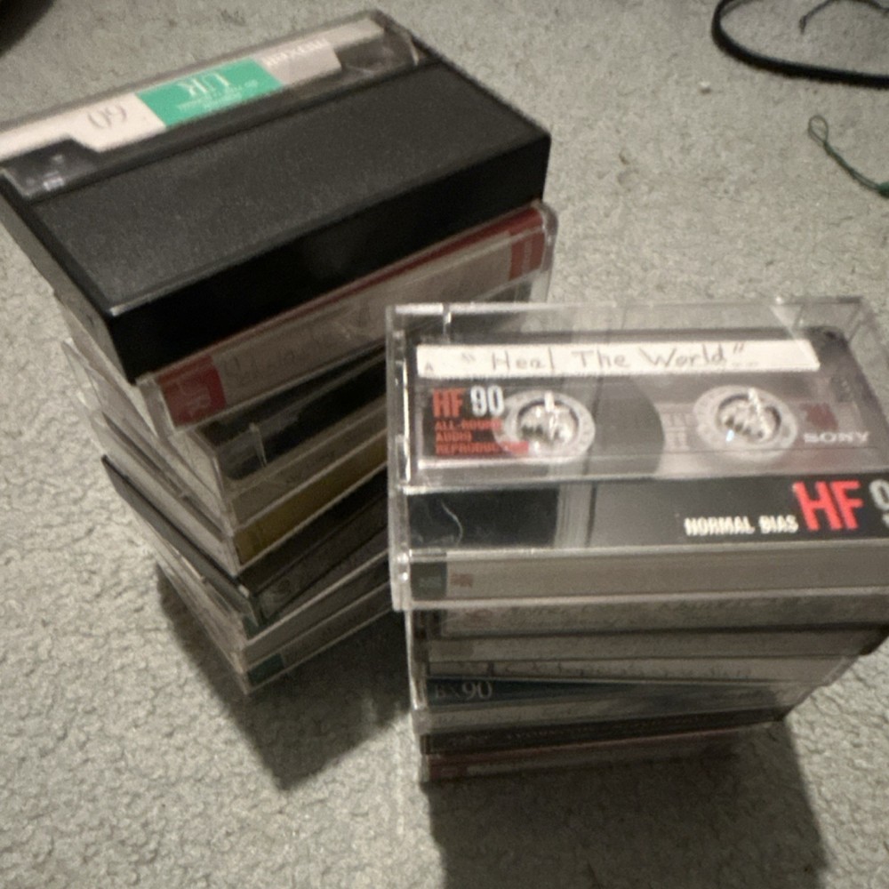 Random Mixtapes + Instrumental Cassettes Lot