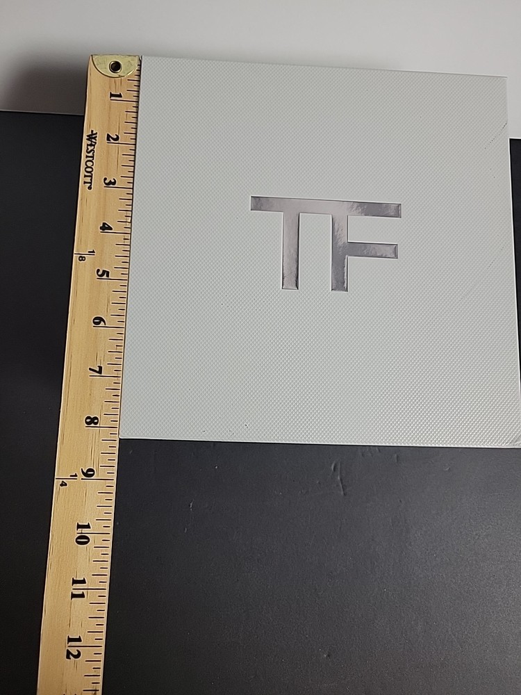 Authentic TOM FORD Square Empty Gift Box Container Gray aprx 8 x 8 x 4