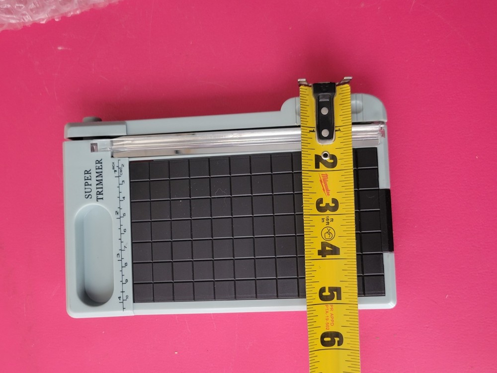 Super Trimmer Mini Paper Trimmer W/ Storage Compartments