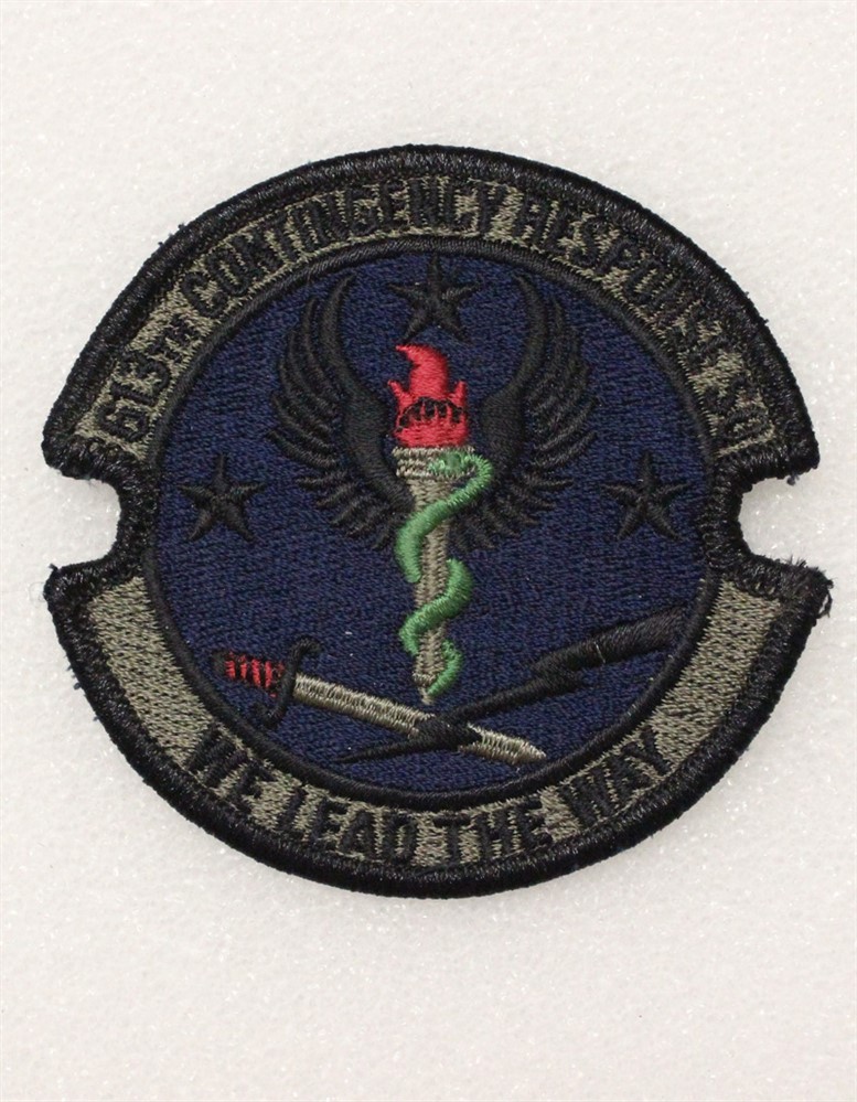 USAF Air Force Patch 4282: 613rd Contingency Response Squadron - subdued