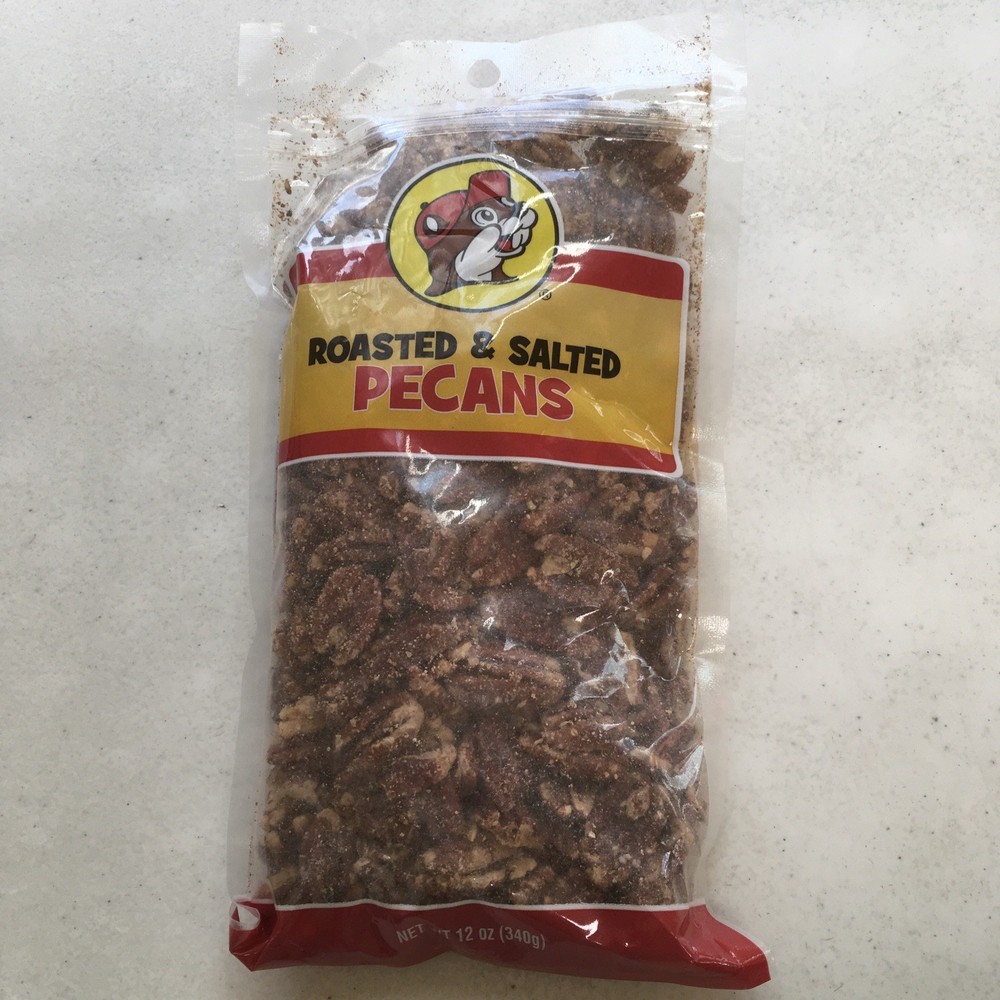 Bucees Roasted & Salted Pecans 12oz