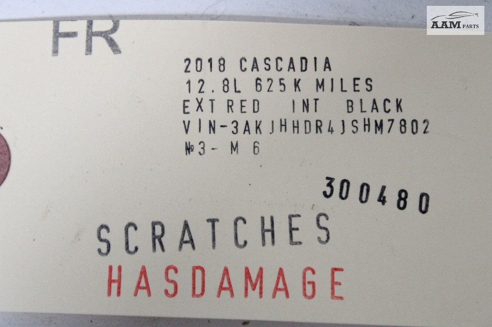 2018-2024 FREIGHTLINER CASCADIA FRONT RIGHT SIDE BACKSPLASH FRIDGE PANEL OEM