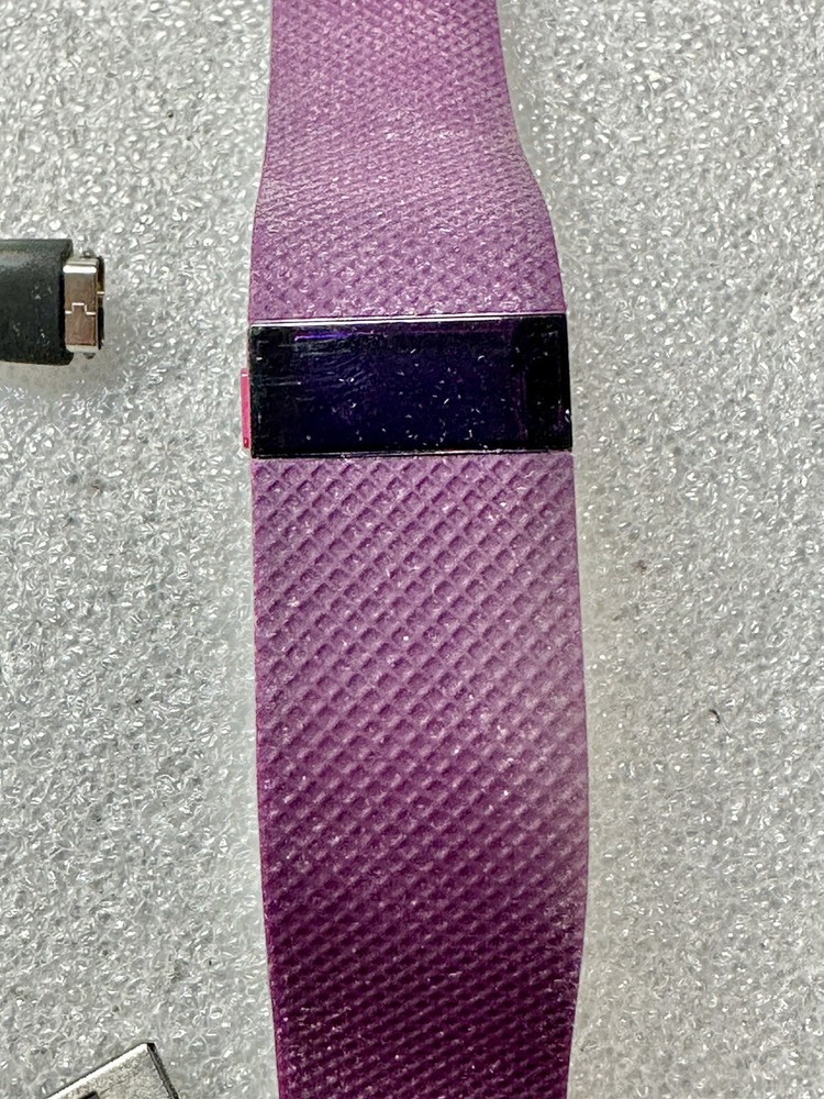 Plum Fitbit Charge HR with Charger