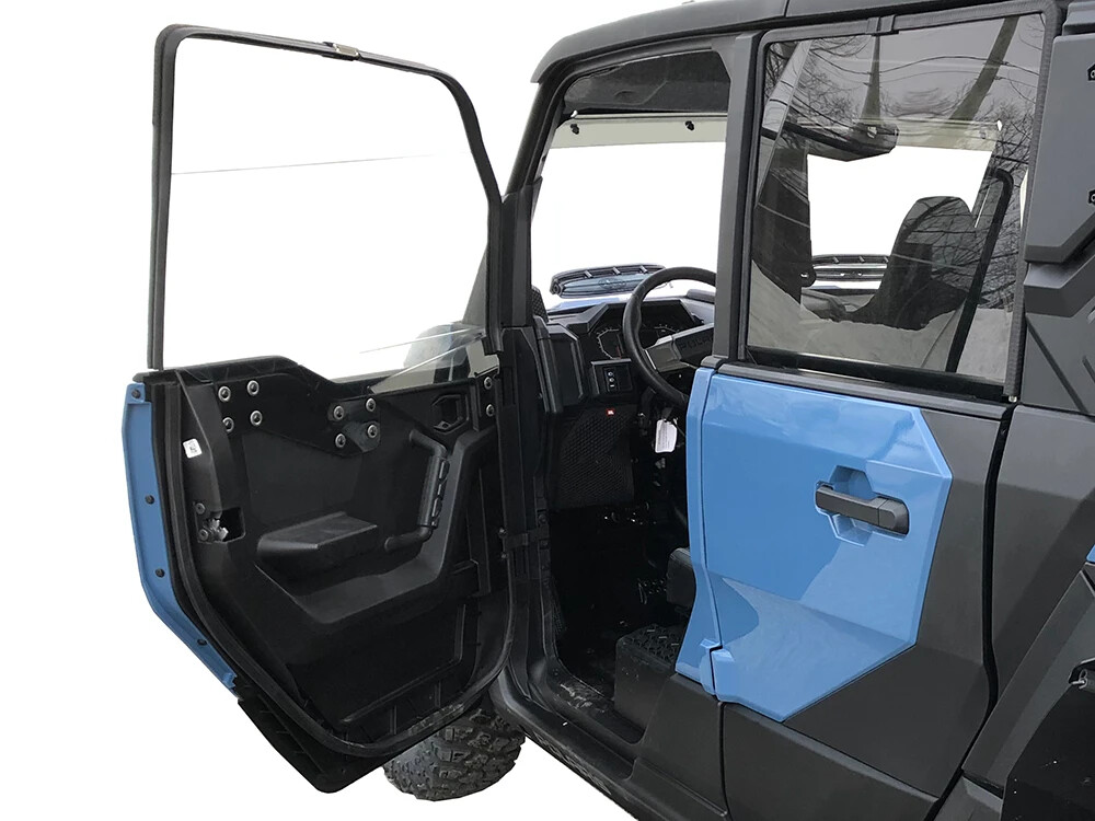 Polaris XPEDITION Poly Upper Front Doors (Pair) - Light Tint