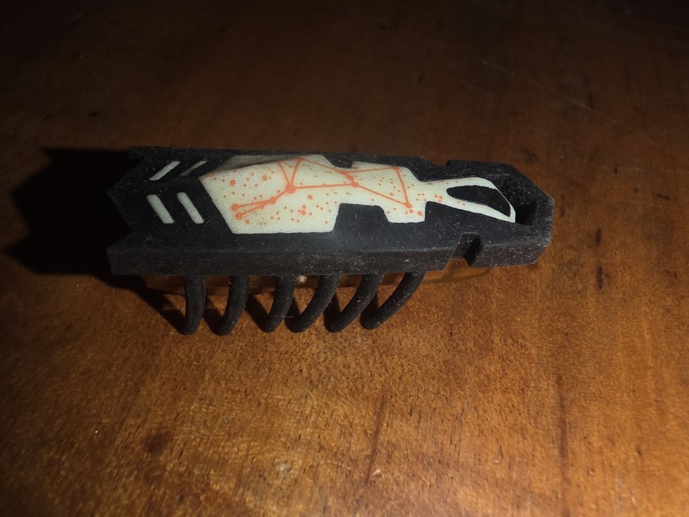 HEXBUG Nano - Galileo GITD Collection - Astronomy Series - ORANGE - 2010 WORKS!