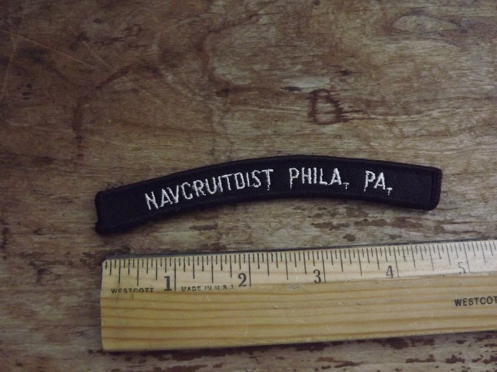 Navy NAVCRUITDIST PHILA. PA. Tab - INV# C1350