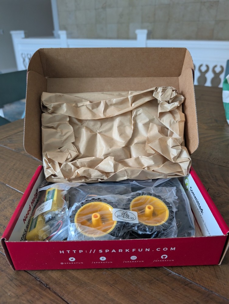 sparkfun micro:bot kit - Robotics Starter Kit (Box Opened, Never Used)