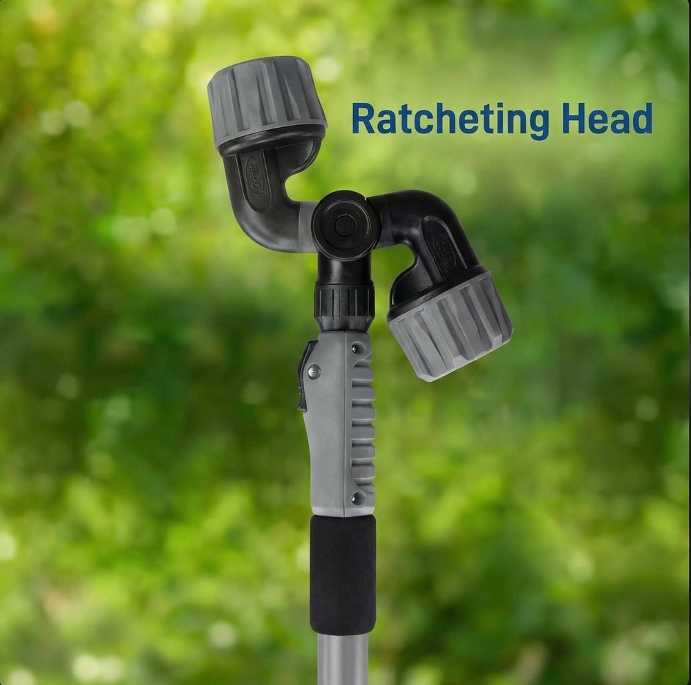 72 In. Extendable 4-Pattern Thumb Control Watering Wand Garden Lawn