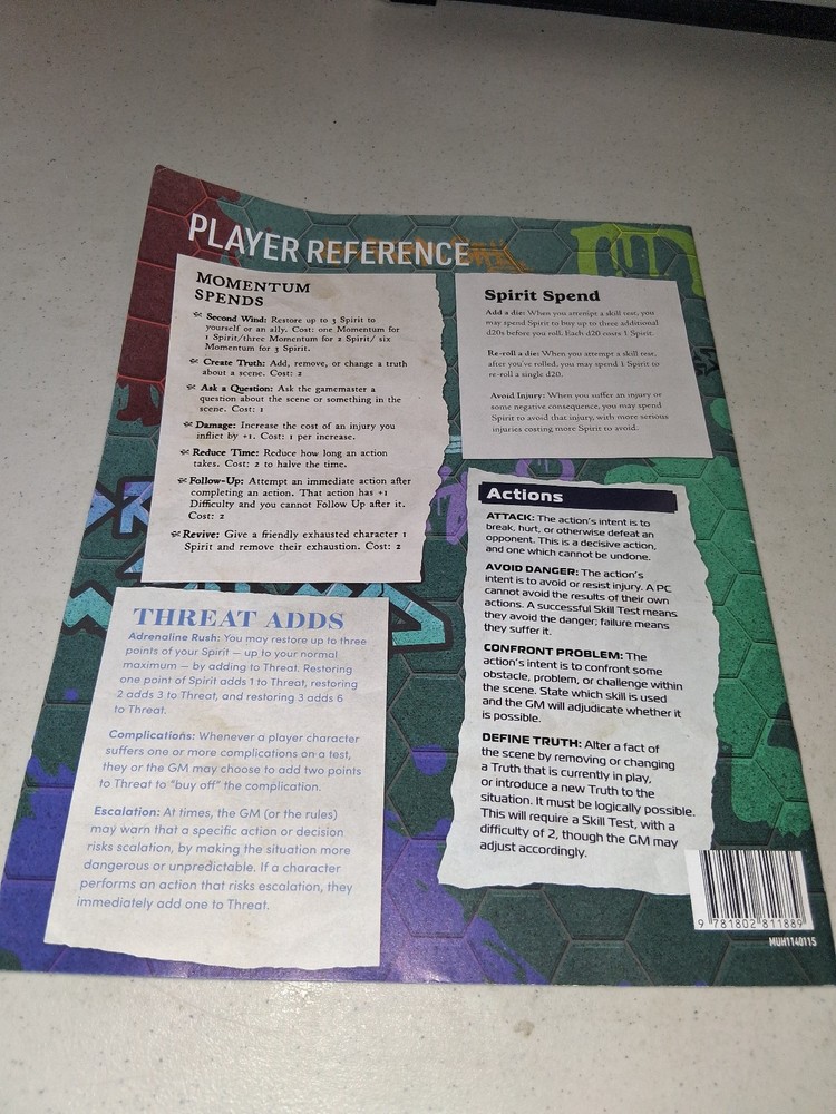 Dreams and Machines - RPG Quickstart guide