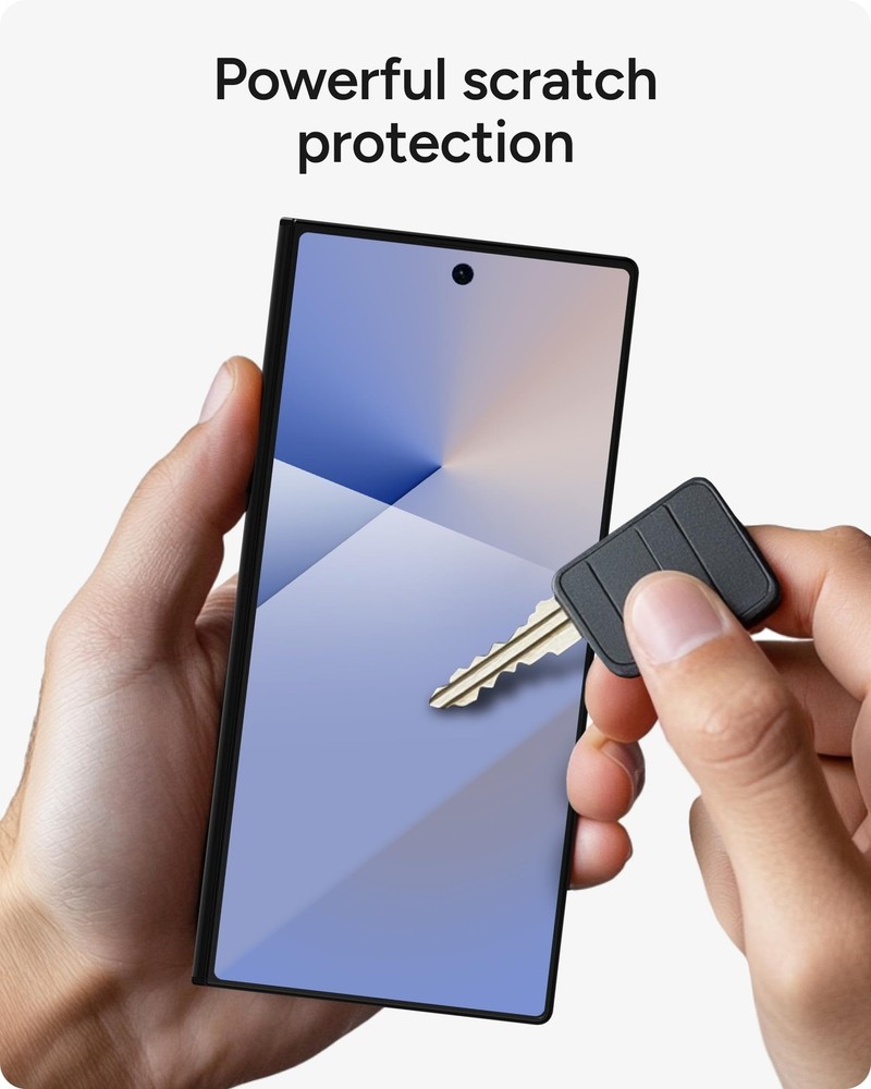 ZAGG Glass+ Samsung Galaxy Z Fold7 Screen Protector (Front Screen Only) –