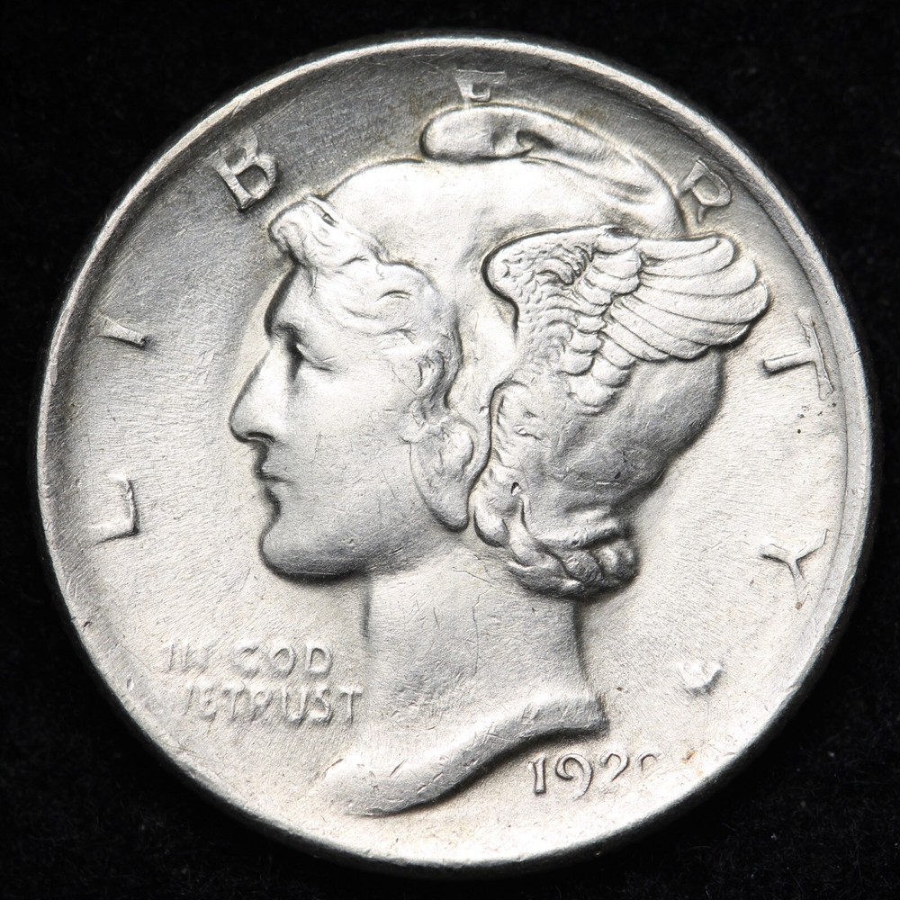 1920 Mercury Silver Dime CHOICE UNC *UNCIRCULATED* MS E273 DMT