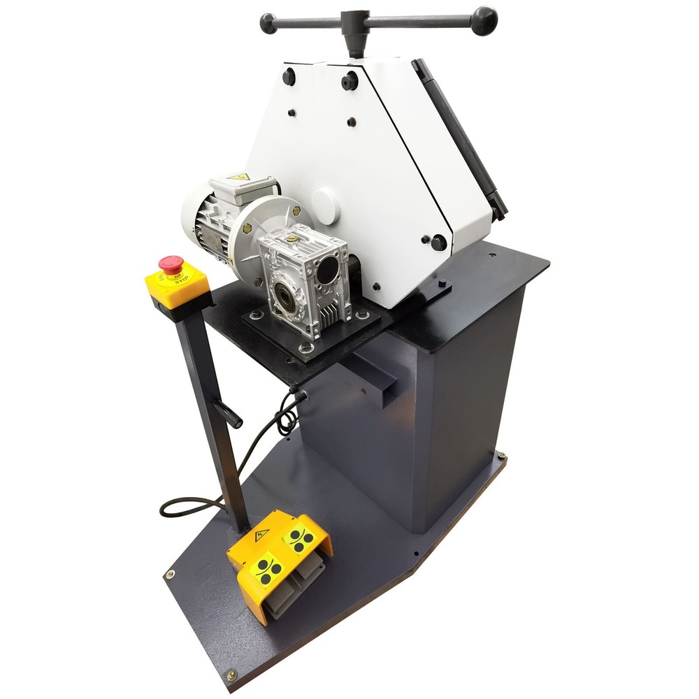 220V 3PH Pipe Roll Bender Ring Roller Pinch Roller Coiling Bending Machine