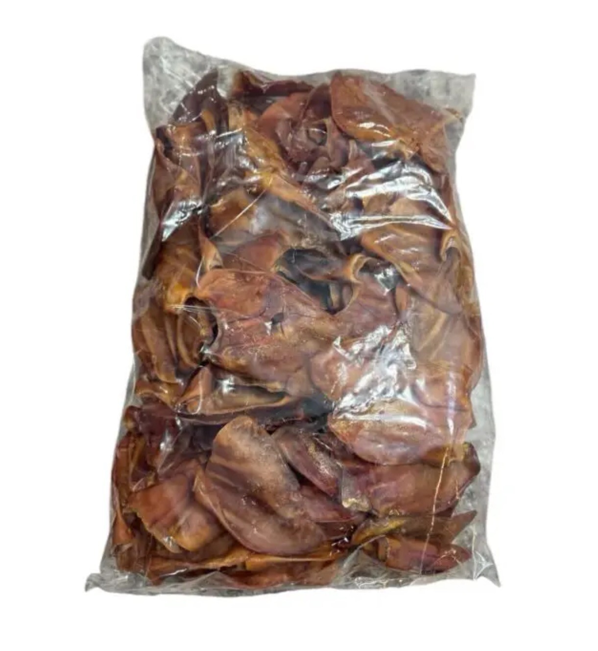 Large Pig Chews For Dogs - 100% Natural Pork Treats (30 count)