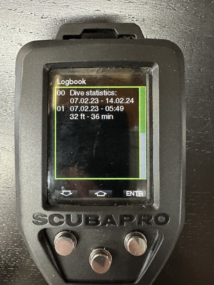 Used ScubaPro G2 Console Dive Computer with Quick Release