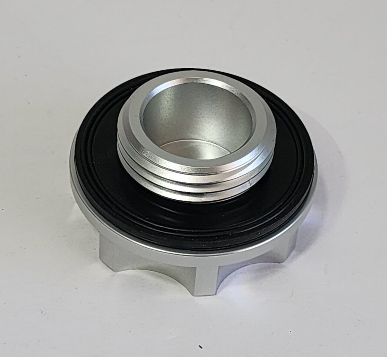 SILVER ENGINE CNC OIL CAP & RADIATOR CAP FOR NISM-O 240SX 300ZX 350Z 370Z JDM