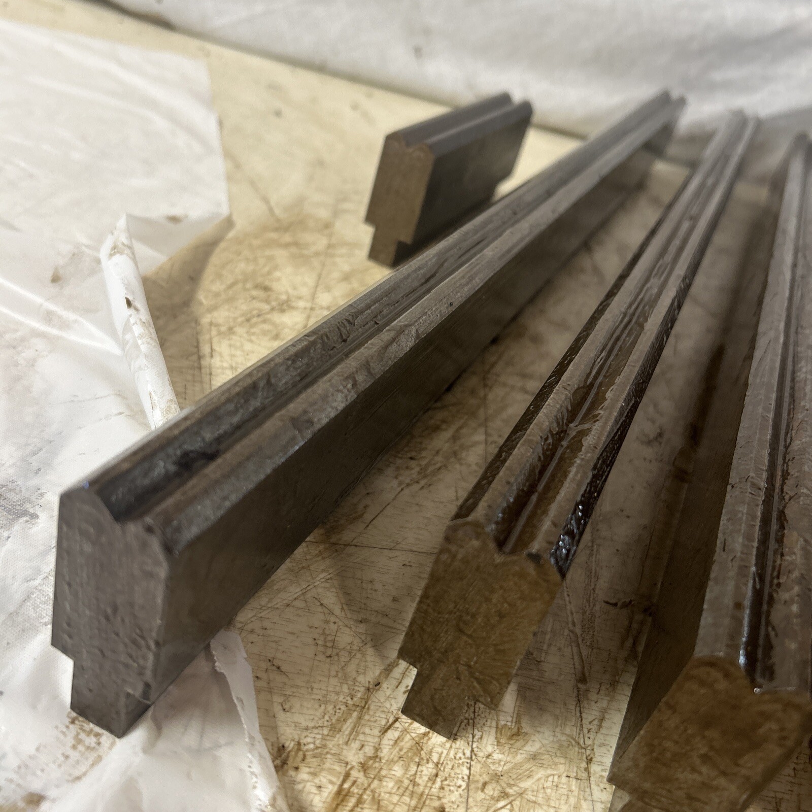 3/8” V Opening Bottom Die, 2’-12’ Long, 18 Gauge Bottom Die, .375”v, No.2-3/8”.