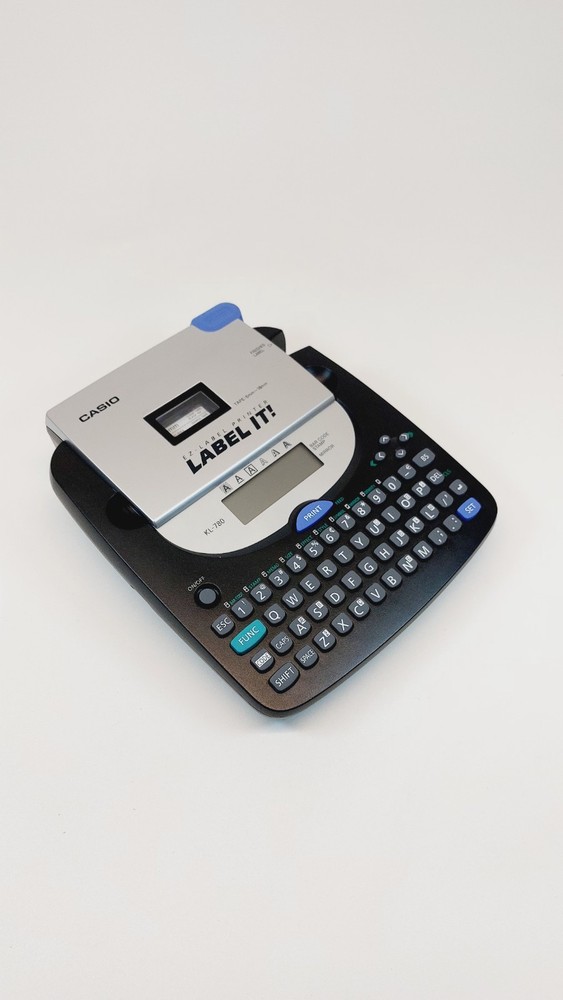 Casio EZ-Label Printer KL-780 Label It! NO AC Adapter Tested