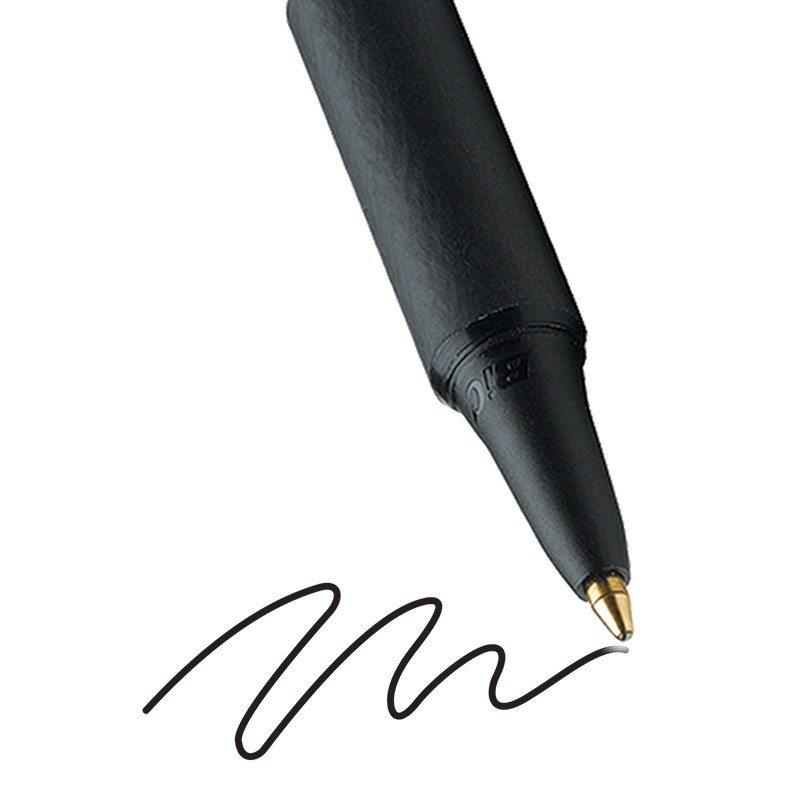 BIC Soft Feel Retractable Ball Point Pen Medium, Assorted, 36 Pack