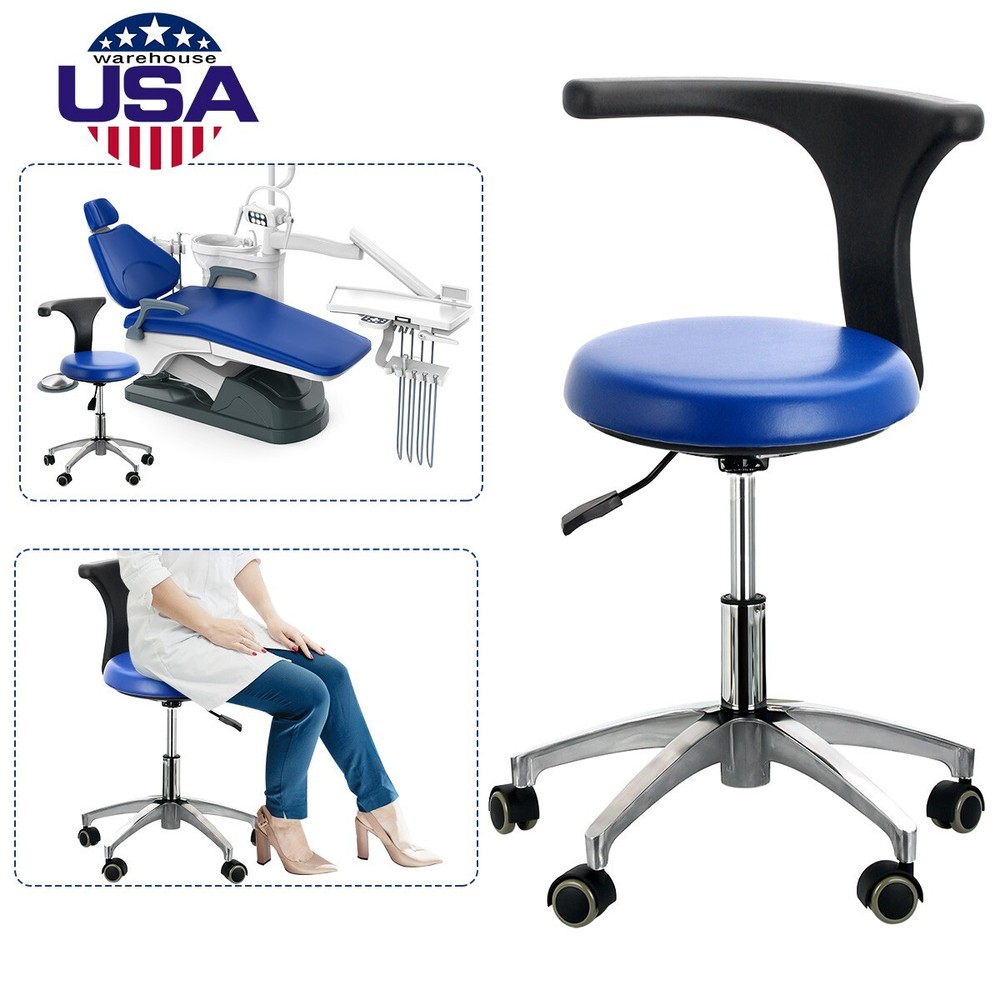 Ergonomic Dental Unit Chair Computer Controlled DC Motor+Dentist Stool
