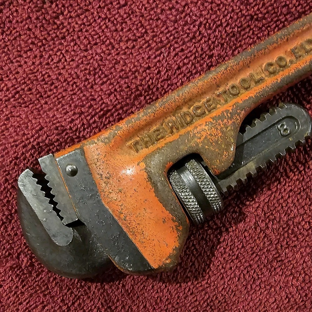 Ridgid 8" Pipe Wrench #1