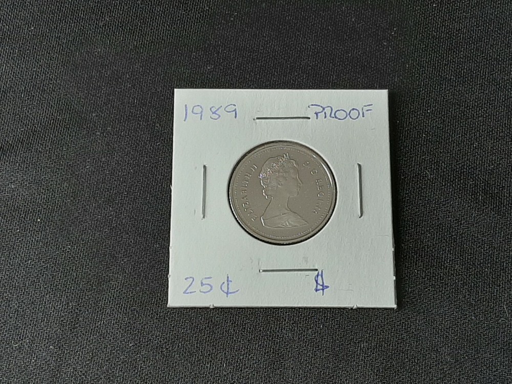 1989 Loonie Dollar Proof Set