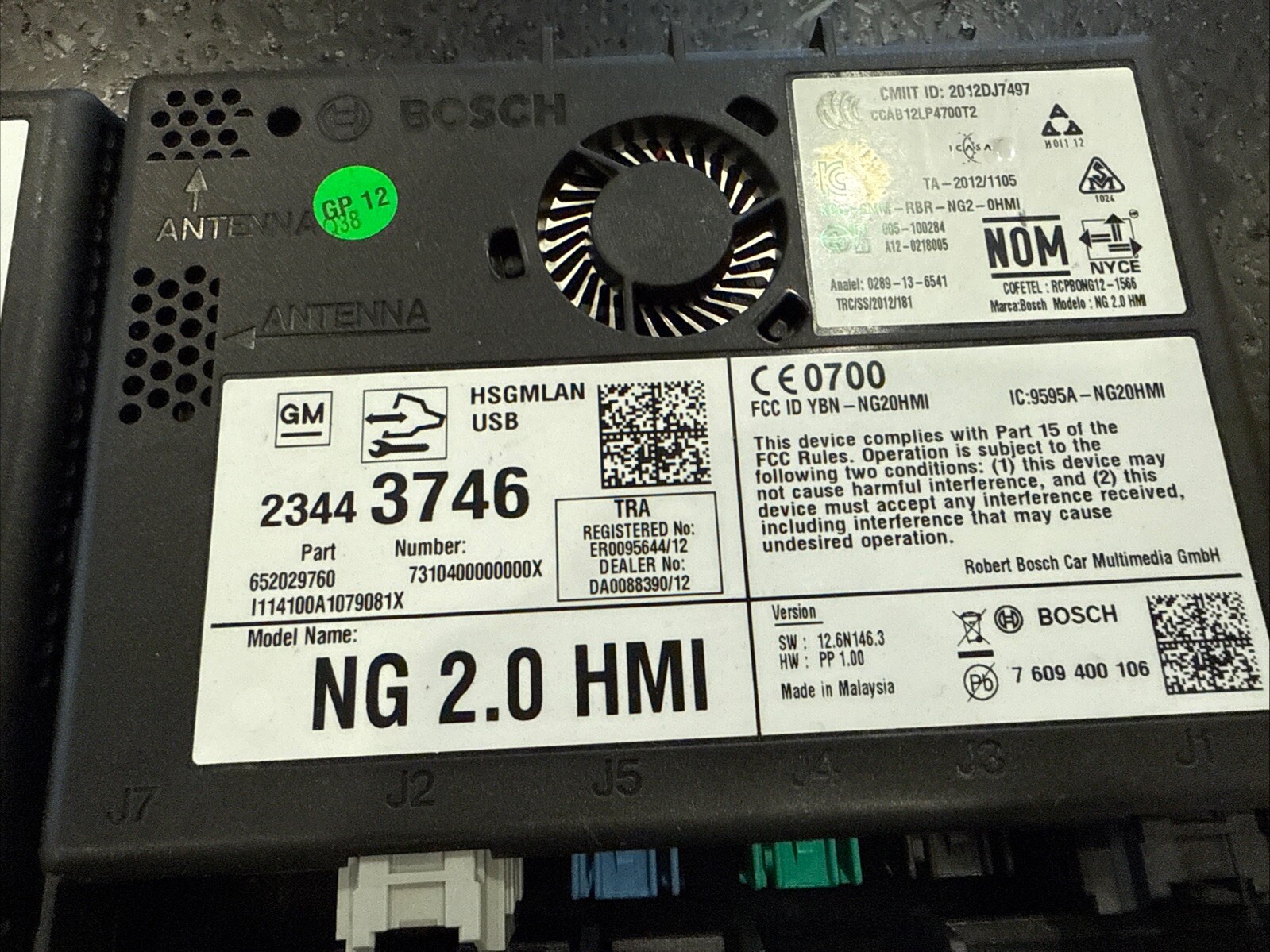 VIN Programming Inc 2014-2015 CHEVY SILVERADO GMC SIERRA Cadillac HMI MODULE