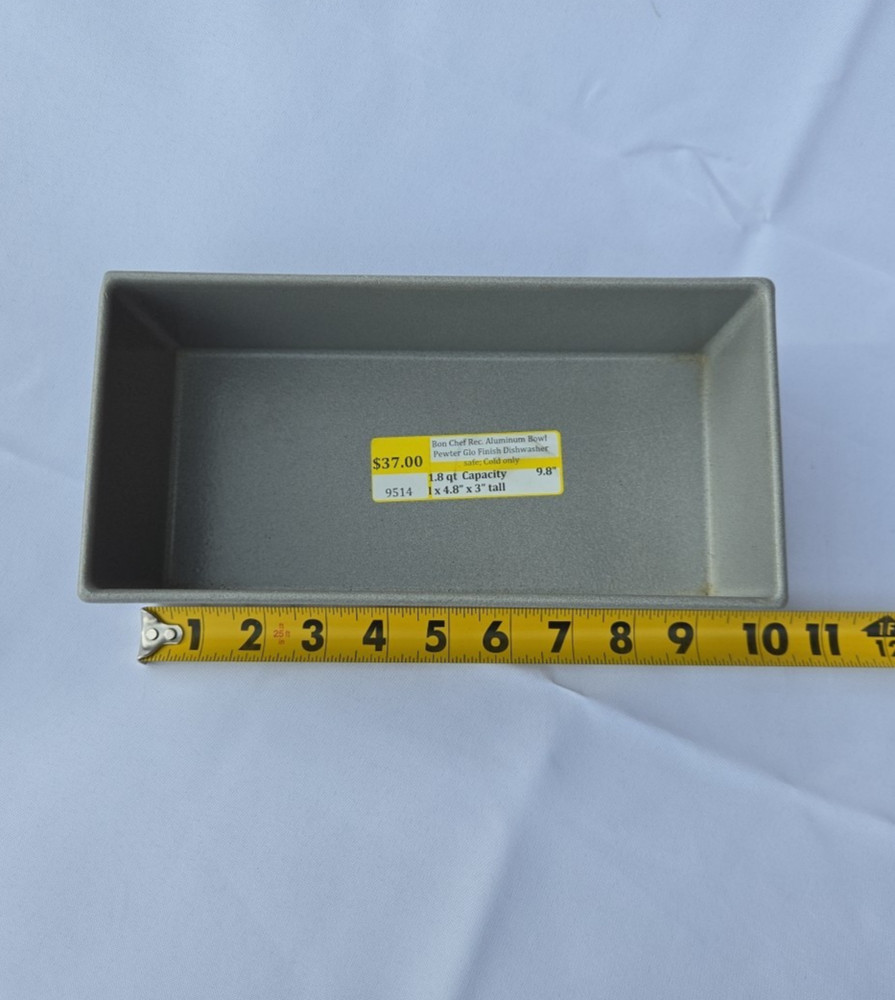 Bon Chef Rectangular 1.8 Quart Bowl Insert Model #9514