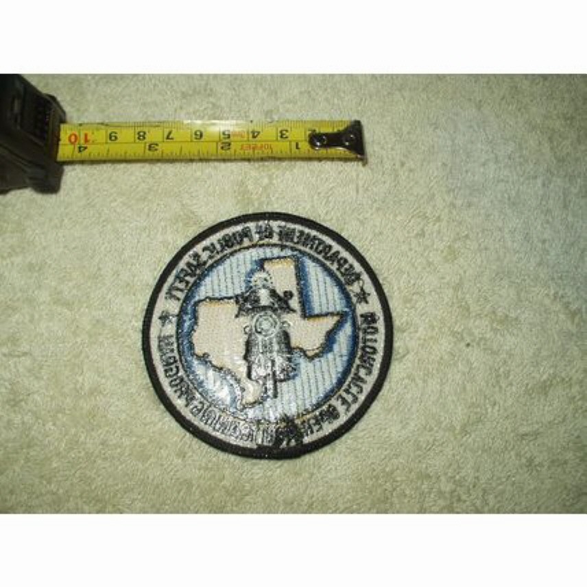texas department of public safety motorcycle operator training program patch