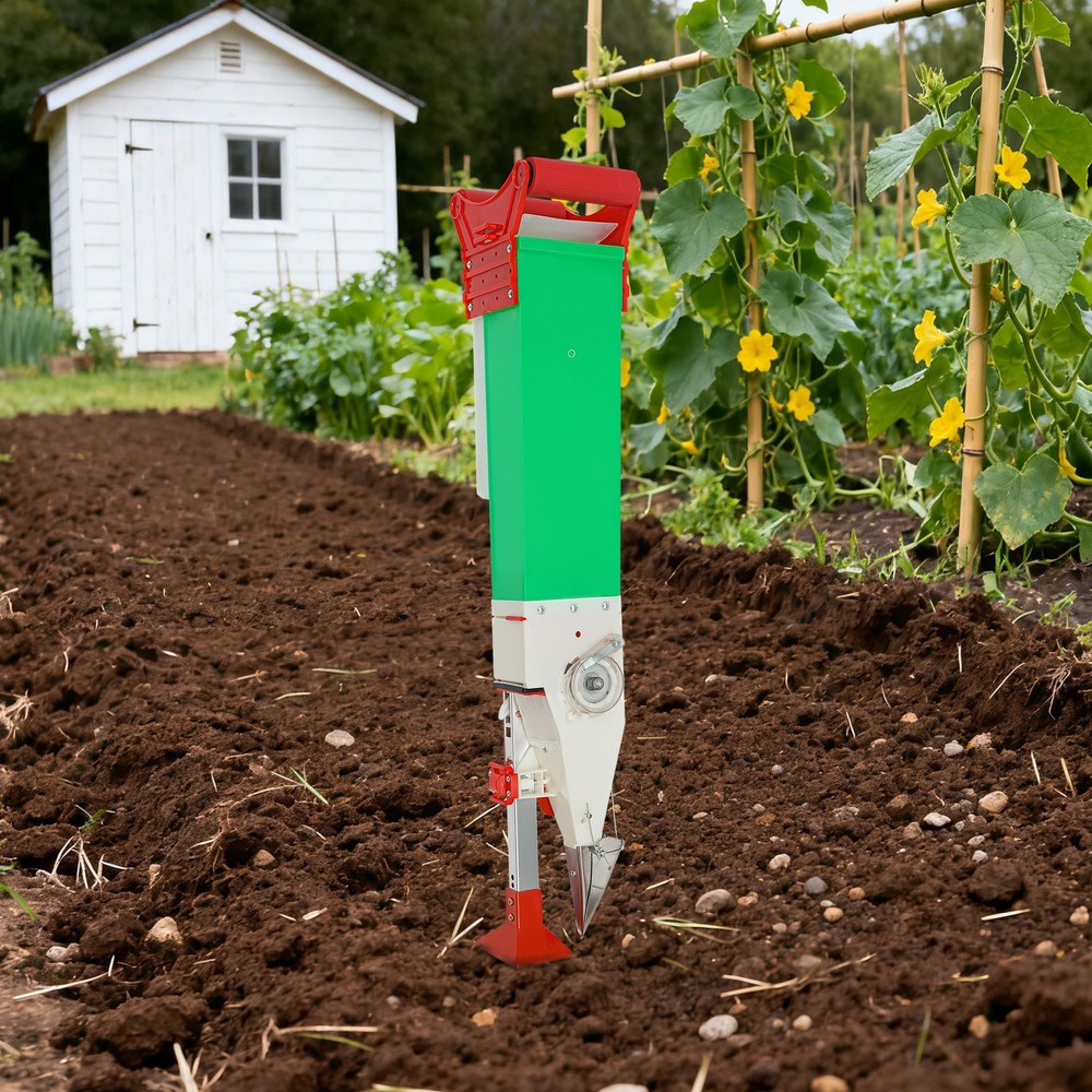 Vegetable Seeder Adjustable Manual Garden Precision Planter Tool Transplanter