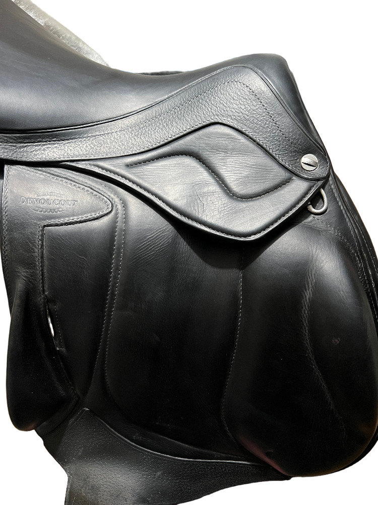 Devoucoux Chiberta Lab Jumping Saddle | Arcade Normale | 17.5” | 2ABR | D3D 2023