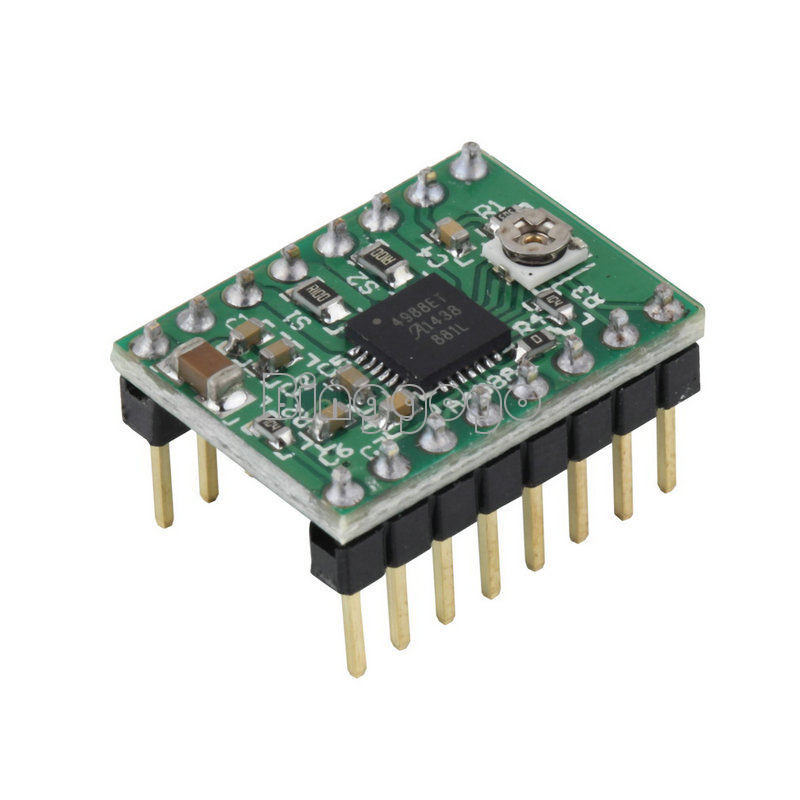 A4988 3D Printer Stepper Motor Driver Module Reprap Stepper Driver + Heatsink