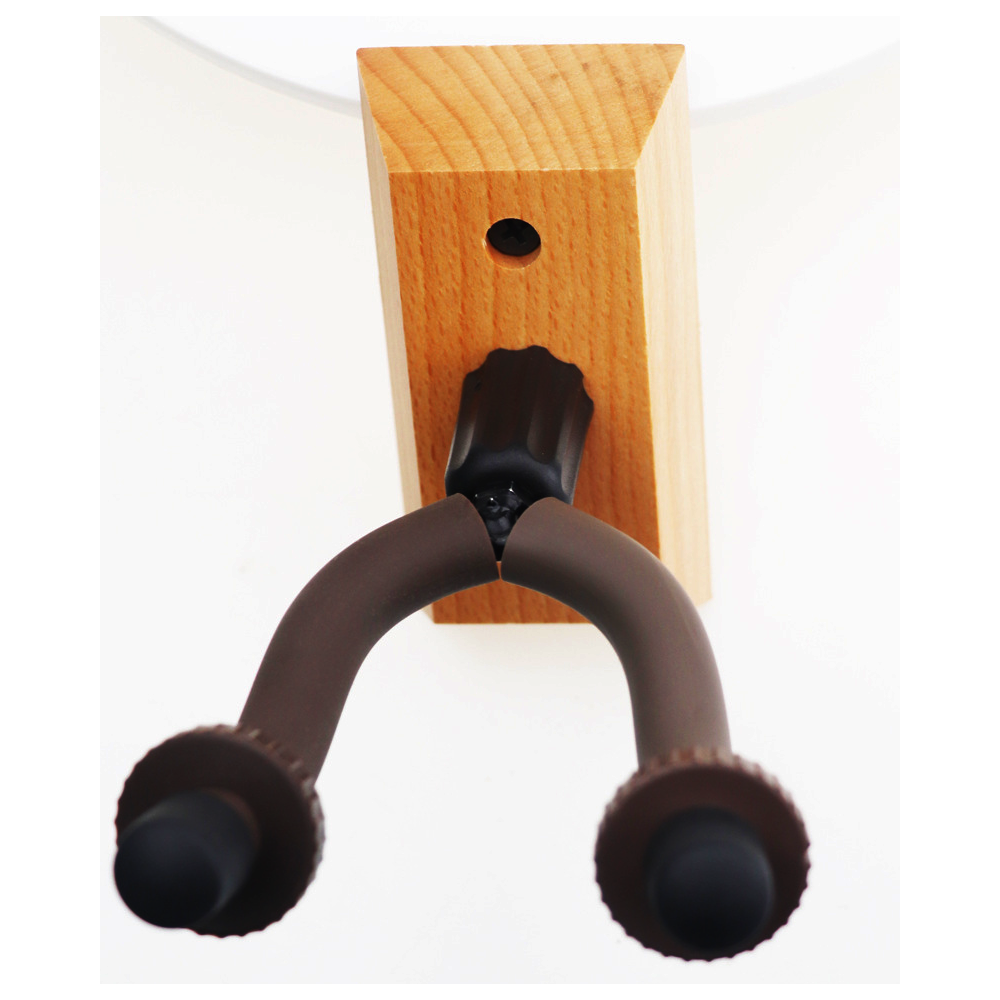 2Pack Guitar Hangers Hook Adjustable Instrument Display Holder Wall Mount Rack