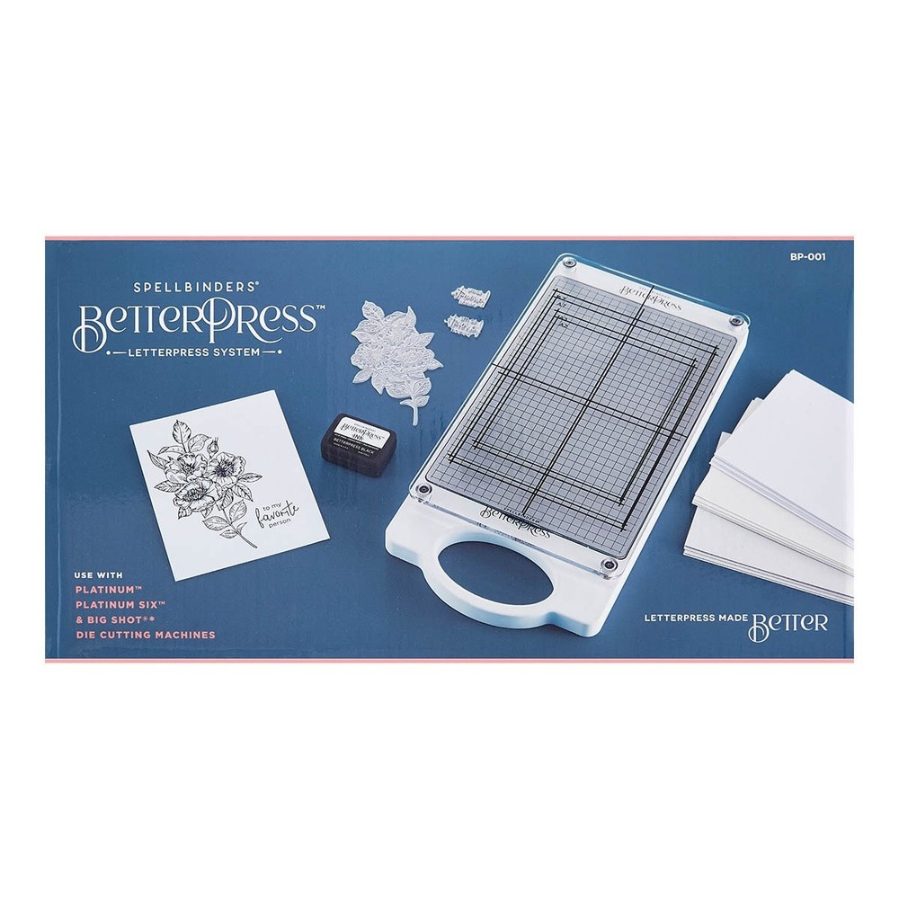 Spellbinders BetterPress Letterpress System-