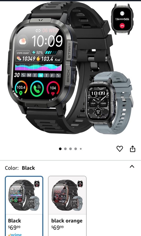 Smart Watch Fitness Tracker SEALED