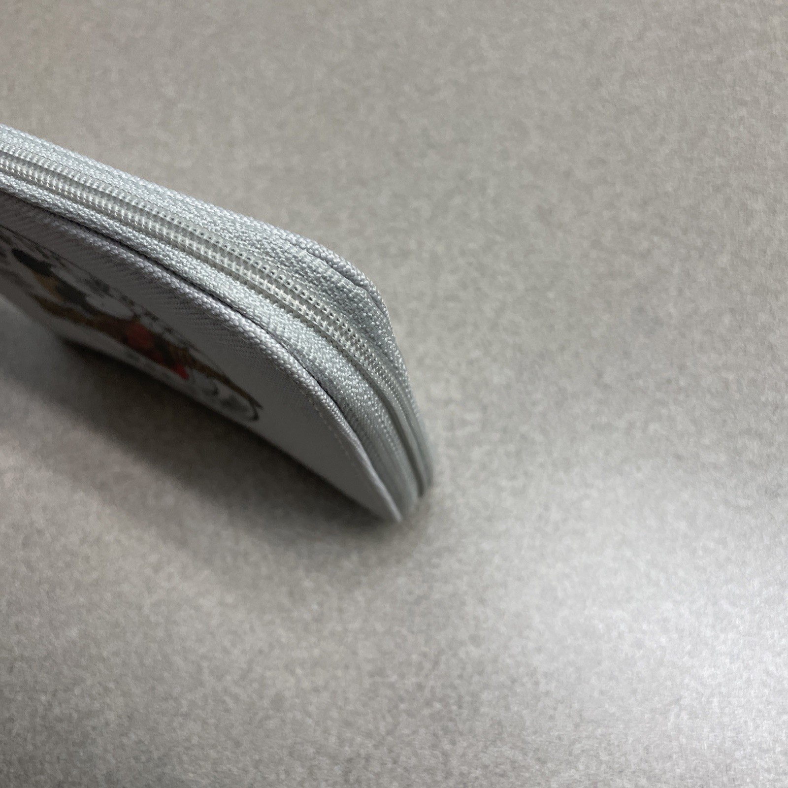 Walt Disney Mickey Mouse Bifold Zip Around Square Wallet World Famous