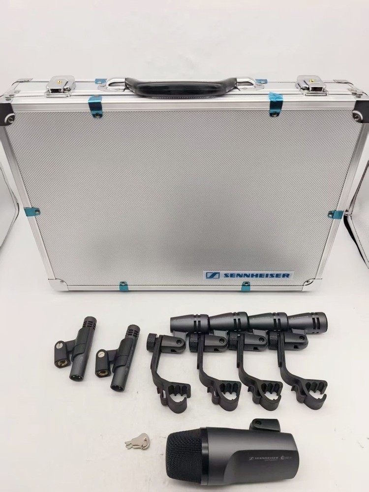 New Sennheiser Drum Kit 600 e600 Drum Mic Package with Case e602 e604 e614 US