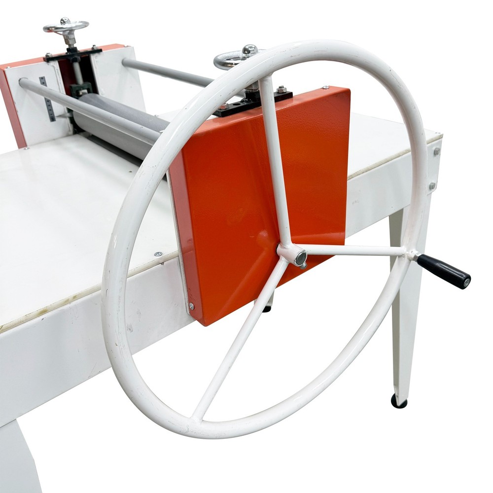 Manual Double Axis Clay Slab Machine Ceramic Art Clay Slab Roller w/ Scale Ruler