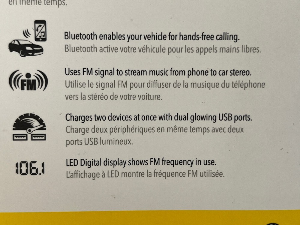 Scosche BTFreq Wireless Bluetooth Hands-Free Car Kit BTFM4